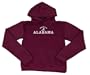 Alabama Crimson Tide Women's Hooded Pullover Sweatshirt (Medium, Cardinal)