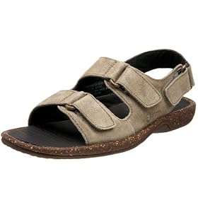 Bass Mens Charter Double Buckle Sandal by Bass