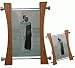 Decorative Oak Wood Photo Picture Frame With Metal Bar 4X6