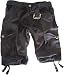 Cargo Vintage Short - maskuline Outdoor Cargohose für Männer + incl. Gürtel - blue