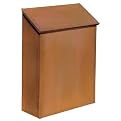 Standard Vertical Mailbox – Antique Brass