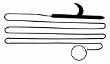 Shoge Hook with 13 Chain