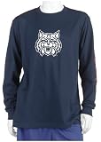 Arizona Wildcats 100% Cotton Long Sleeve T-Shirt (Navy)