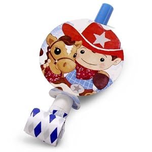 Click to buy Cowboy Blowouts (8) Party Suppliesfrom Amazon!
