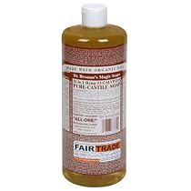 Dr. Bronner's Magic Soaps Pure-Castile Soap, 18-in-1 Hemp Eucalyptus, 32-Ounce Bottles (Pack of 2)