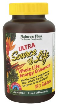 Nature's Plus - Ultra Source Of Life W/Lutein, 180 tablets