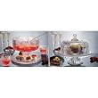Godinger Coquille Crystal Domed Cake Plate
