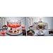 Godinger Coquille Crystal Domed Cake Plate