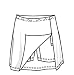 Sports : Lotto Hosenrock Universal Stretch W, Damen, wei&szlig;