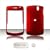 yooZoo Solid Hard Plastic Shell Case for RIM BlackBerry Curve 8300 series 8300 / 8310 / 8320 SmartPhone Cellphones Mesa Red