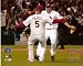 Albert Pujols and Scott Rolen St. louis Cardinals World Series 8x10 Photo