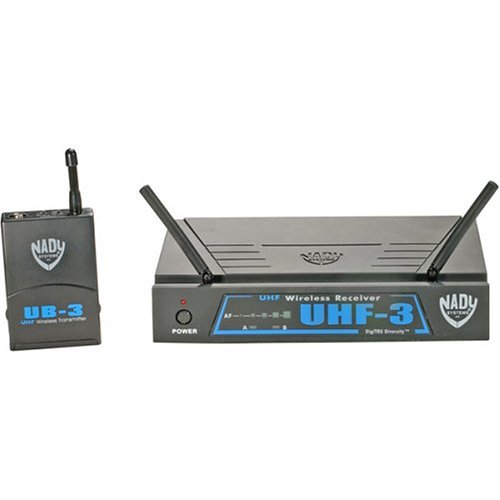 Nady UHF-3HTMU3/484.55 Single DigiTRU Diversity UHF Wireless Handheld Microphone System