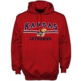 Kansas Jayhawks Crimson Midfield Hoody Sweatshirt