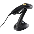 USB Laser Barcode Scanner Automatic Scanning High-visibility Bar Code Scanner Reader w/ Adjustable Stand (Black) USB Laser Barcode Scanner Automatic Scanning High-visibility Bar Code Scanner Reader w/ Adjustable Stand (Black)