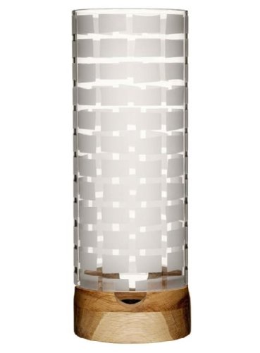 Sagaform Tall Tealight Holder Square Pattern