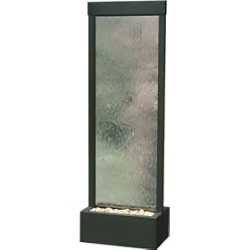 Indoor Fountains- Gardenfall (Glass Black)-large