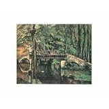 Bridge of Maincy Melun , Fine Art Print by Cezanne