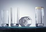 Versace by Rosenthal Medusa Lumiere Clear Crystal Whiskey Glasses, Set of 2