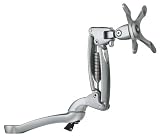Hafele Ellipta Classic Long Monitor Arm, Heavy 5-7.5 kg, Aluminum, Silver