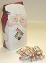 Scott's Cakes Christmas Tree Pretzels 1/2 Pound Standing Santa Box