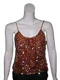 CITRINE Paillette Edium Disc Camisole Top
