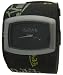 Von Dutch All Black Logo Wide Band Stainless Steel Square Quartz Fashion Trendy Style Watch