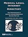 Book Medical Legal Internet Directory: The Professionals Instant Access Resource Directory-2nd Edition