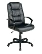 High Back Executive Leather Chair By Office Star