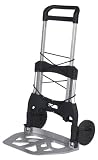 Wesco Mega Mover, Handheld Aluminum Folding Cart, Capacity of 550 Pounds