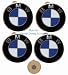4 BMW Genuine Wheel Center Cap Emblems Decals Stickers 64.5mm