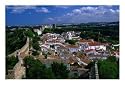 Fortified Hilltop Village, Obidos, Portugal, Villages & Towns Photographic Poster Print by Anders Blomqvist, 24x18