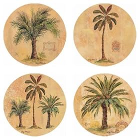 CoasterStone Exotic Palms Coasters by CoasterStone