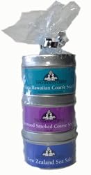 Two Snooty Chefs Sea Salts Sampler 3 Pack, 11-Ounce Container