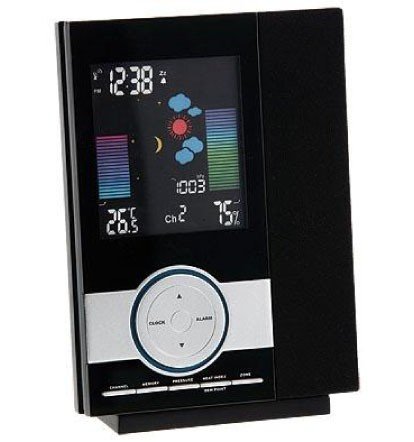 Mebus 10373 funkgesteuerte Wetterstation, Wetterprognose, Farbdisplay