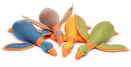 More image Multipet Dazzler Ducks Durable Plush Dog Toy