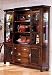 Kitchen & Housewares : Dark Brown Finish Hutch And Buffet