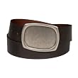Mens Genuine Leather 1.6 Inch Wild-West Cowboy Buckle Fashion Belt by Gary Majdell Sport
