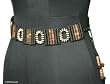 Coconut shell belt, 'Tropics'