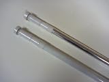 Chrome Telescopic Extendable Shower Curtain Rail- 1200mm to 2300mm
