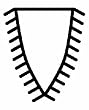 GROBET SWISS FILES DIESINKER RIFFLER #955 6 INCH CUT 2