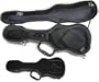 (Fits 22 inch x 7 inch x 3 inch) Soprano Ukulele Hard Case Black w/Palmtree