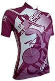 Ladies' Bike Cycling Short Sleeve Jersey Top Sizes: XS-XL