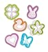 Progressive International Bakers Seasonal Cookie Cutter and Stencil Set