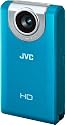 JVC GCFM2AE Full HD Pocket Camcorder with 3 inch Touch Panel - Blue