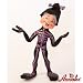 9" Purple Skeleton Elf By Annalee