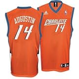 D.J. Augustin Bobcats Orange NBA Replica Jersey - Men's