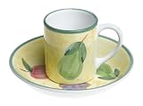 Caleca Frutta 8-Piece Mug and Soup Bowl Set, Service for 4