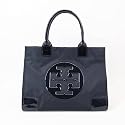 【即納】TORY BURCH トリバーチ トリーバーチ エラトート ELLATOTE ナイロン エナメル ブラック 【並行輸入品】