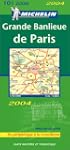 Carte routi�re : Grande banlieue de P...