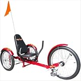 Triton Pro Ultimate 3-Wheeled Cruiser - Red